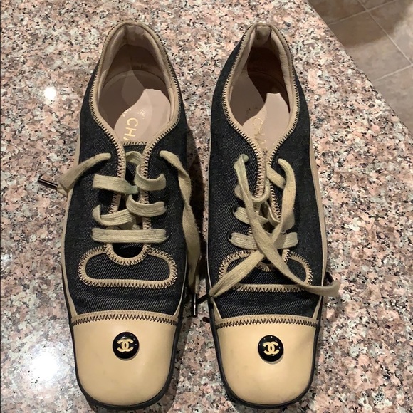 AUTHENTIC CHANEL SNEAKERS - Picture 1 of 3